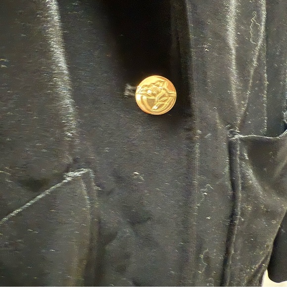 Draper James Black Velvet Blazer - Picture 7 of 8